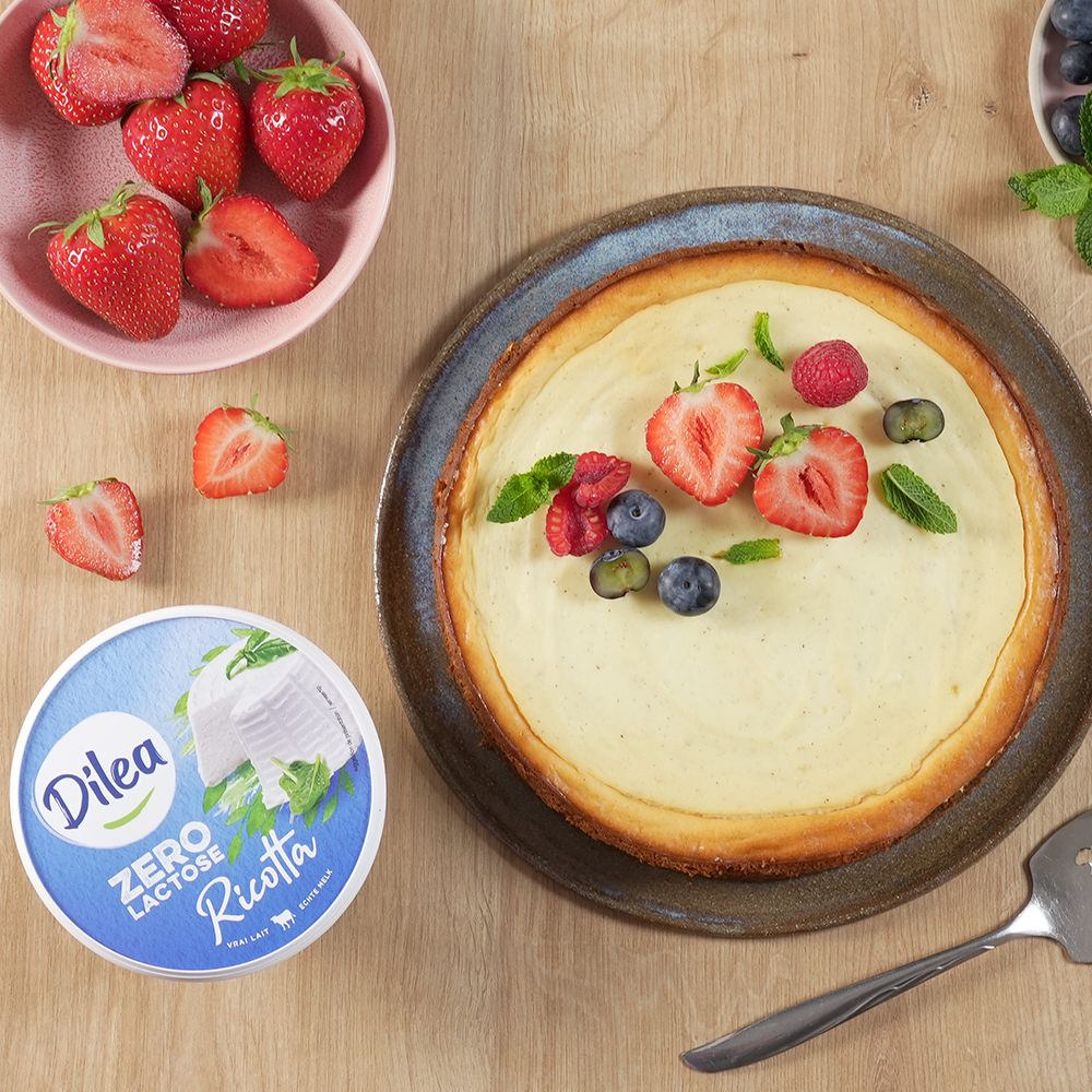 Cheesecake Met Ricotta Dilea Zero Lactose