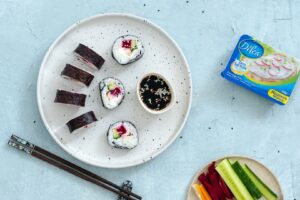 sushi roomkaas recept dilea kokerellen